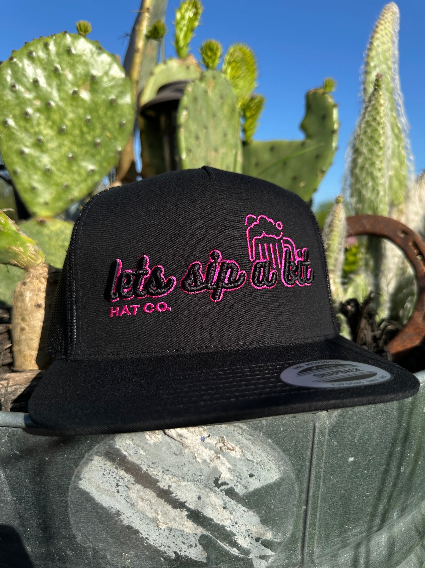 Let’s sip a bit Hat Co Side Mug
