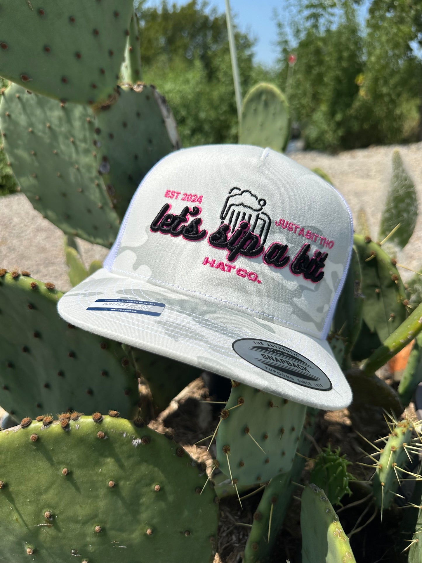 Let’s sip a bit First Design Snapbacks