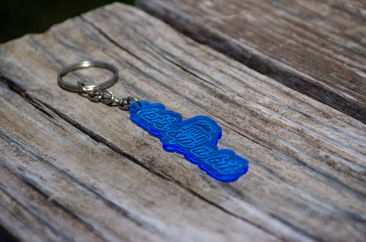 Clear Blue Keychains