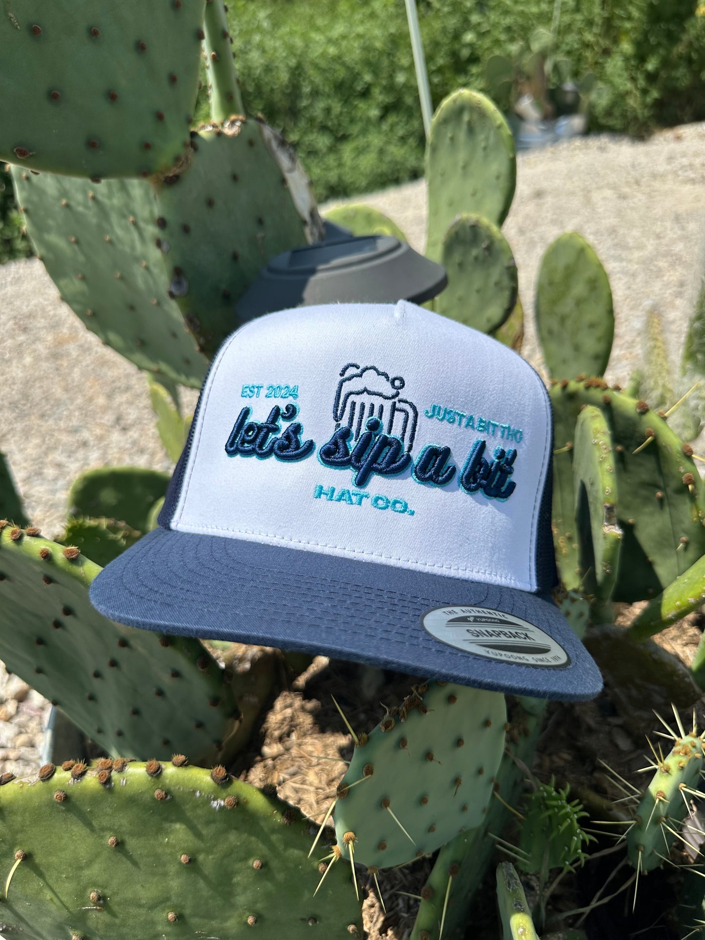 Let’s sip a bit First Design Snapbacks
