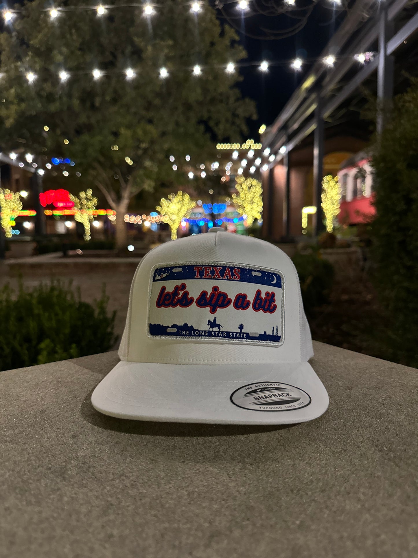 Texas license plate hat