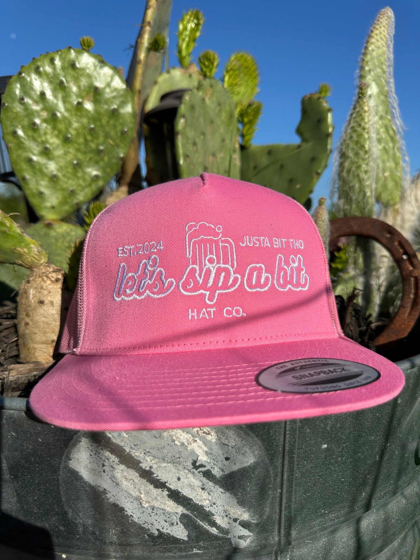 Let’s sip a bit First Design Snapbacks