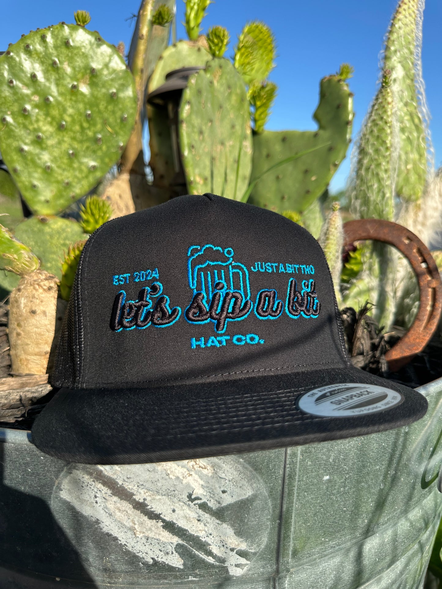 Let’s sip a bit First Design Snapbacks