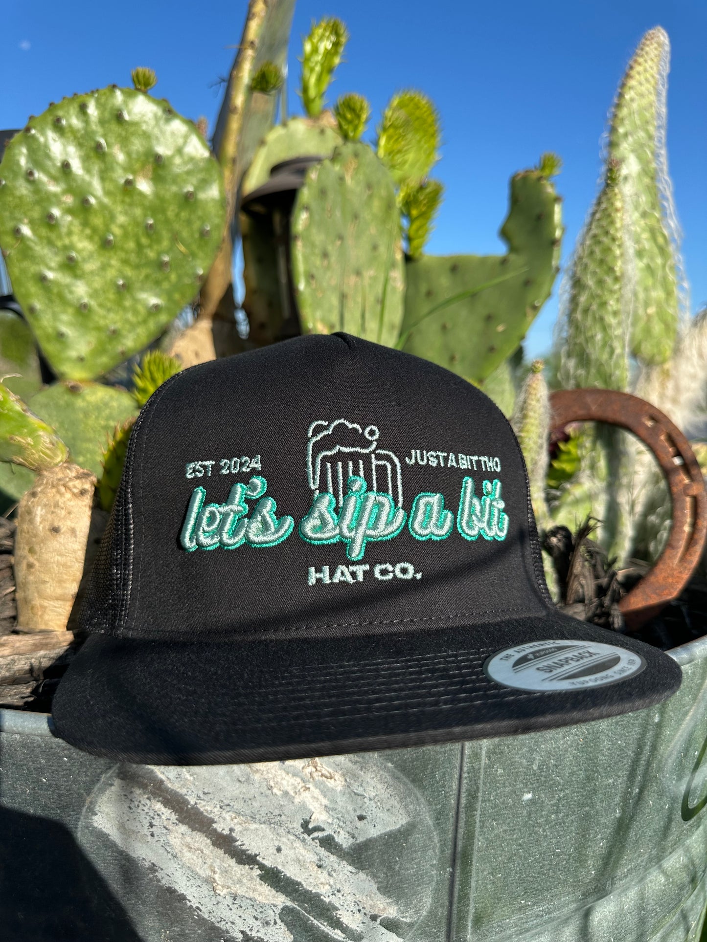 Let’s sip a bit First Design Snapbacks