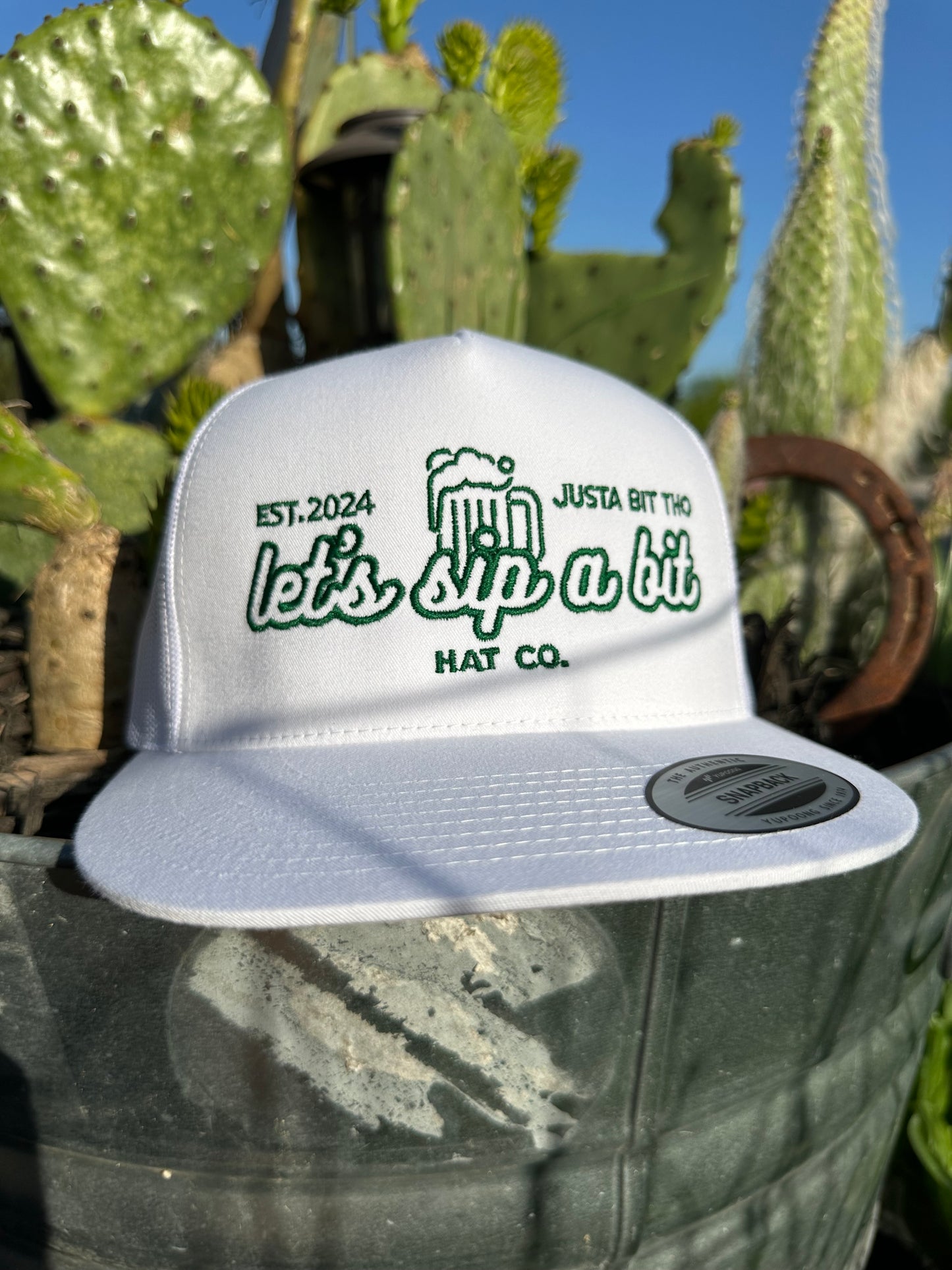 Let’s sip a bit First Design Snapbacks
