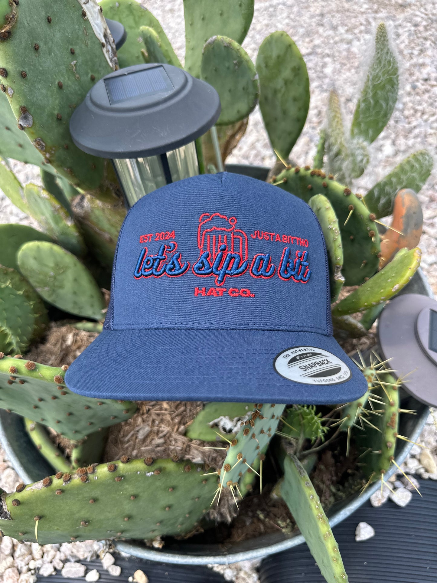 Let’s sip a bit First Design Snapbacks