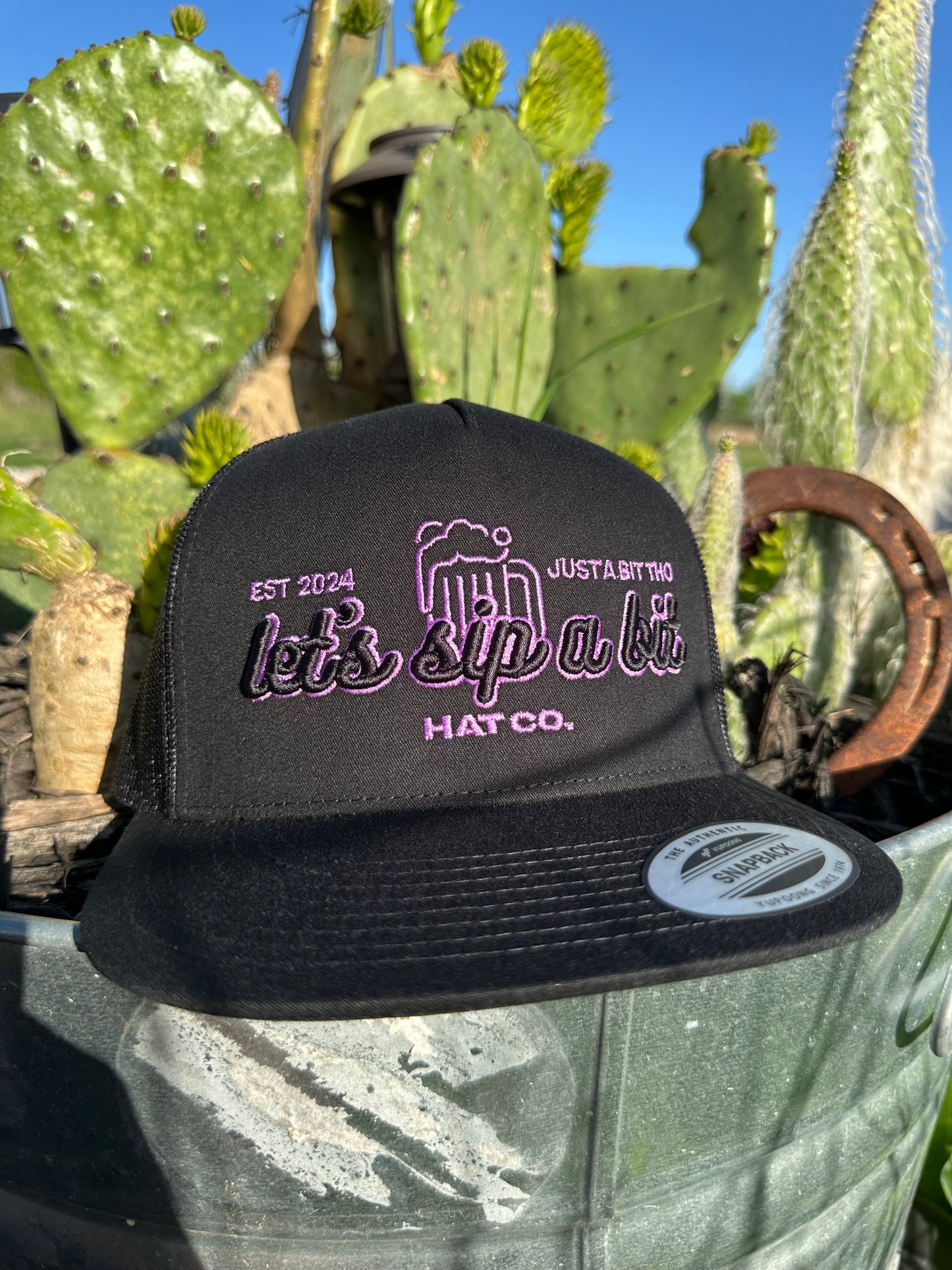 Let’s sip a bit First Design Snapbacks