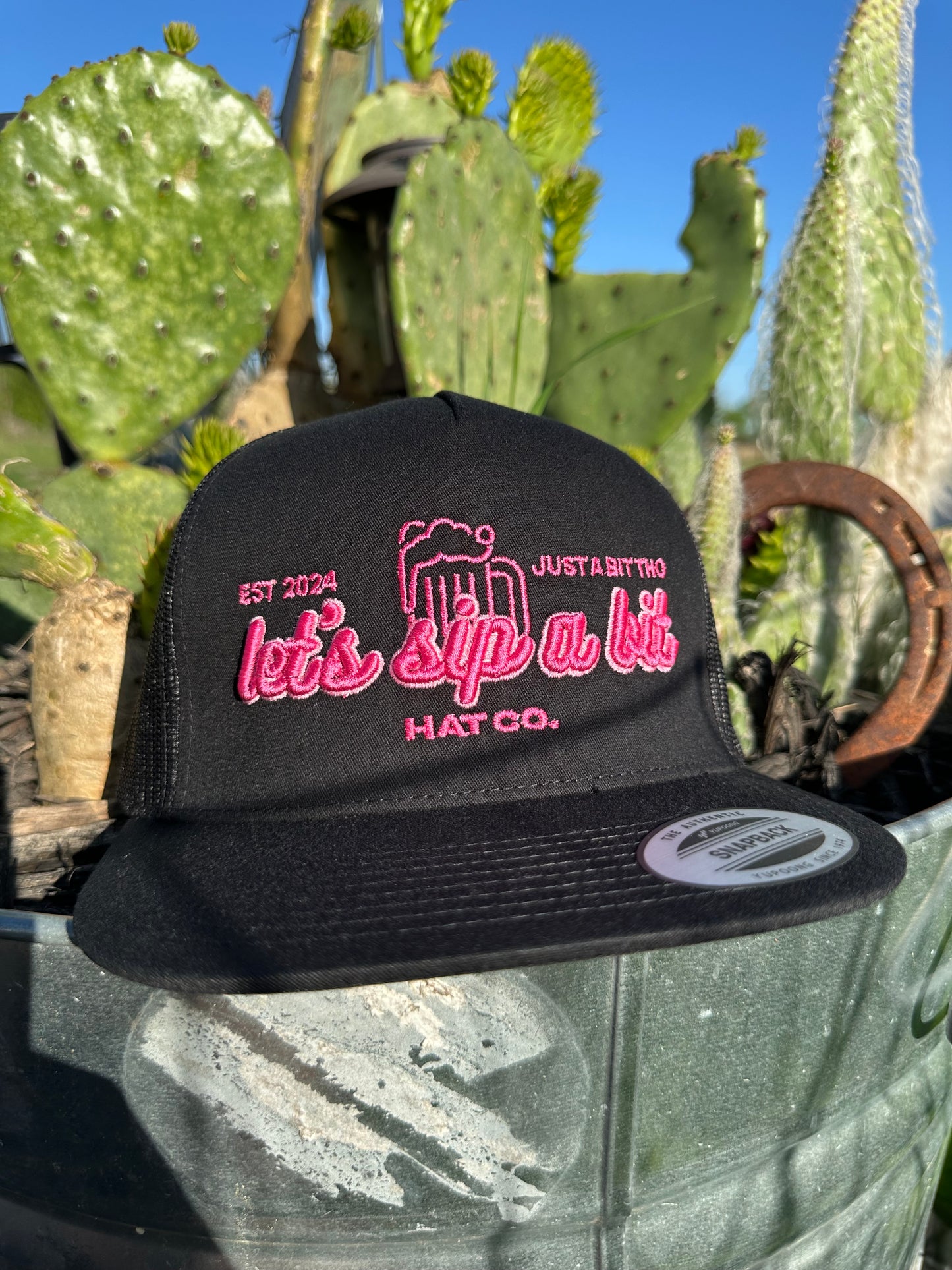 Let’s sip a bit First Design Snapbacks