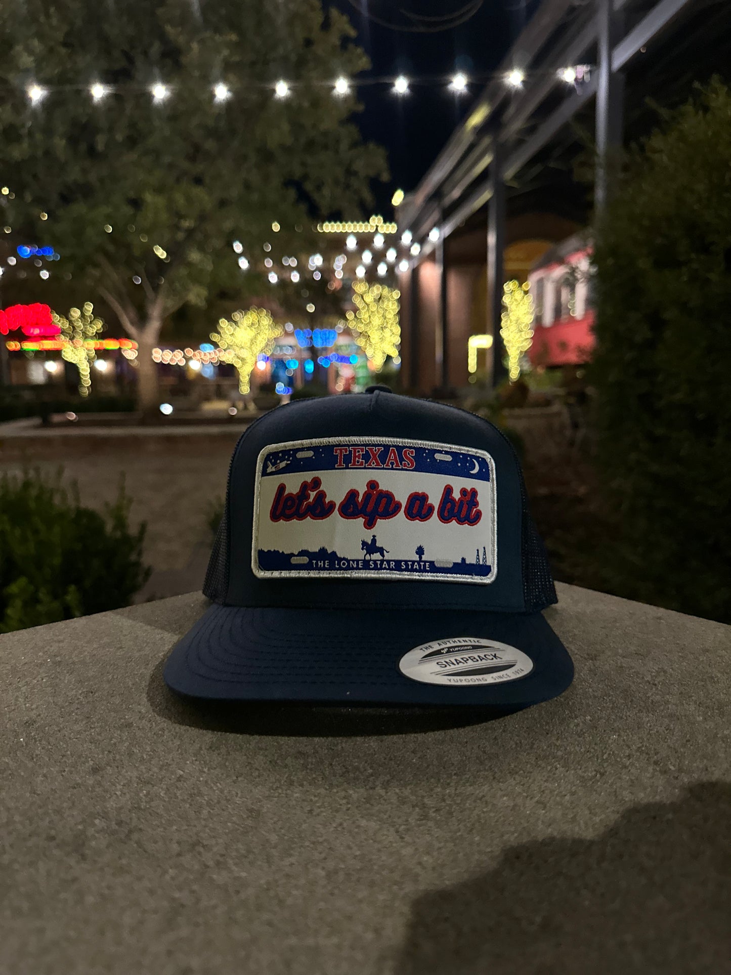 Texas license plate hat