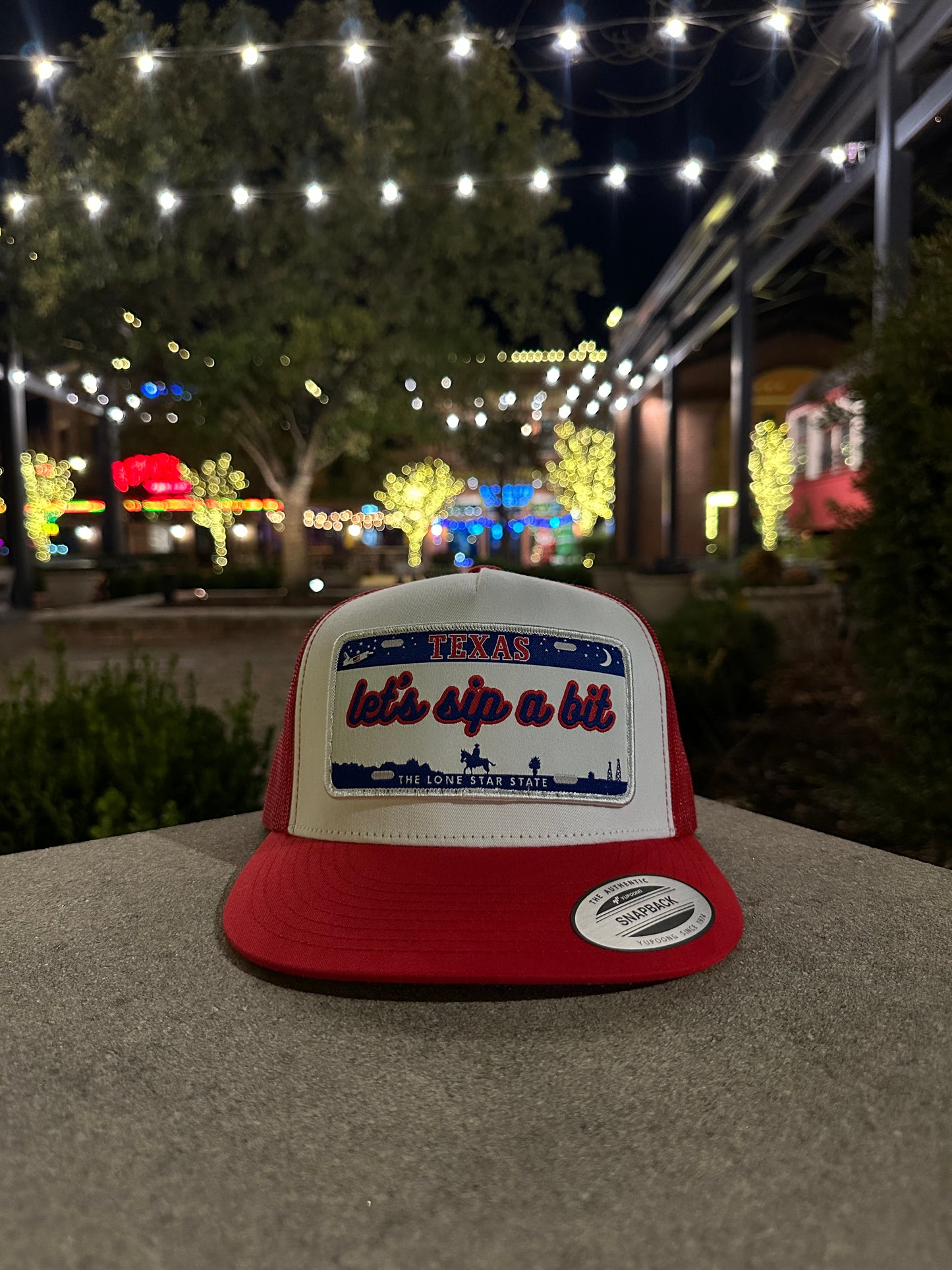 Texas license plate hat