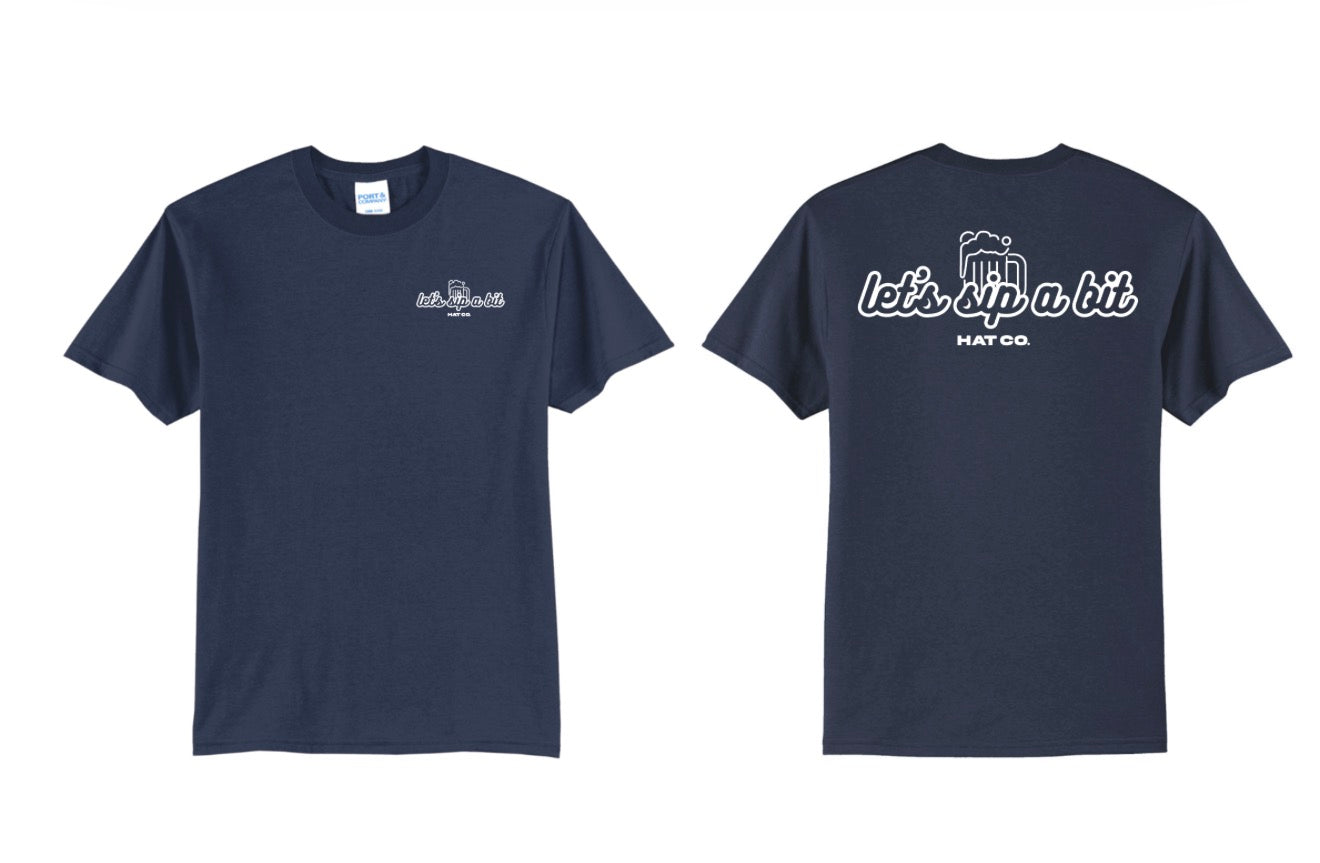 (NEW) NAVY BLUE T-SHIRT